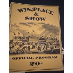 1966 Win, Place & Show Game by 3M Sports Complete Bookshelf Vintage Horse Racing