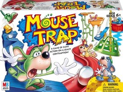 MOUSE TRAP BOARD GAME FOR KIDS 6 AND UP Fun Family Strategy Interactive Gameplay