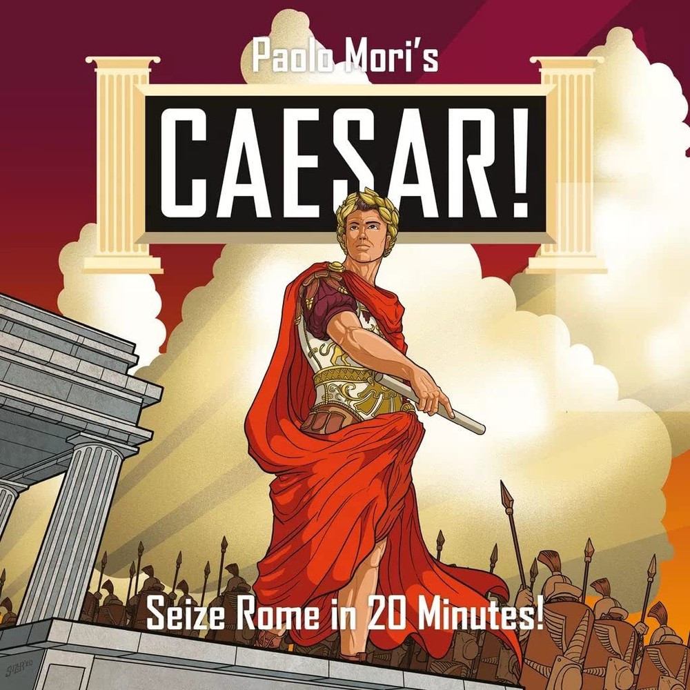 PSC Games – Caesar! Board Game – Seize Rome In 20 Minutes By Paolo Mori