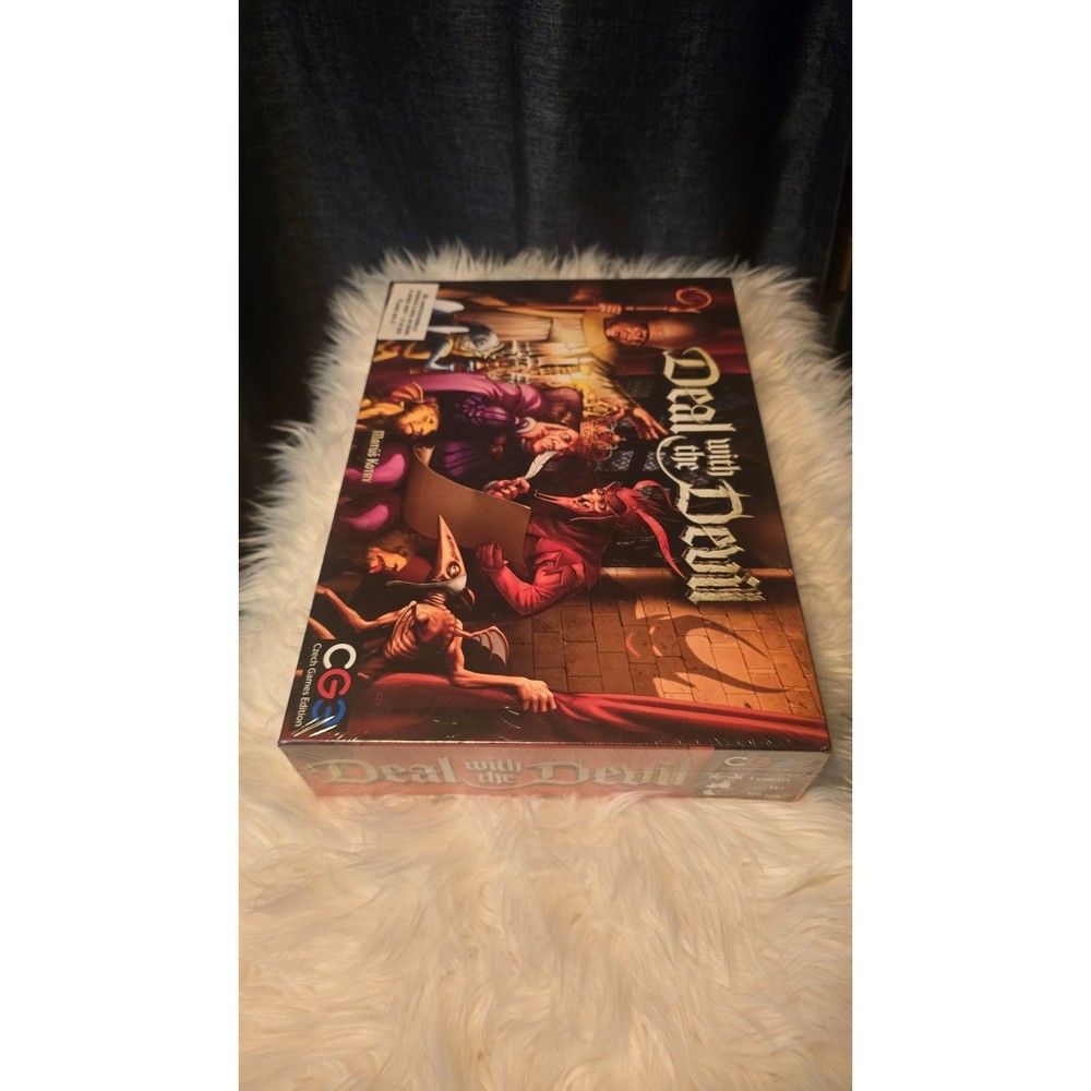 Deal with the Devil Board Game New Sealed Czech Games Edition Asymmetrical Euro