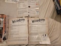 Kolossal Games Western Legends Board Game + Ante Up & Blood Money, + Playmat
