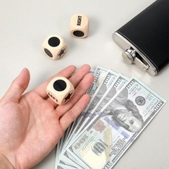 Fun Left Right Center Dice Game 3PCS 1.2 Inch Roll Dice Set Family Party Lot NEW