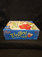 New And Sealed ThinkFun Zingo 1-2-3 Number Bingo Game for Age 4