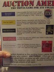 Auction America Trivia Game Collectors Memorabilia Trivia Game ages 16+ USA Made