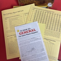 The Civil War 1861 – 1865 Victory Games – Punched – Excellent Condition