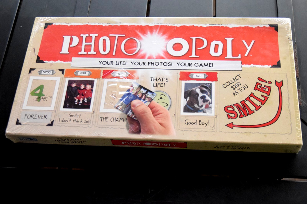 Late for the Sky Photo-Opoly Customizable Photography Board Game New Sealed