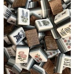 Honey Weave Inspired 4-Layer American Mahjong Tiles