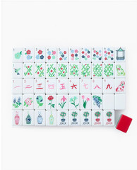 Premium American Mahjong Set 160pcs – Holiday Red