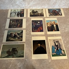 1970 Parker Brothers Masterpiece Art Auction Game Missing 1 Pawn Read