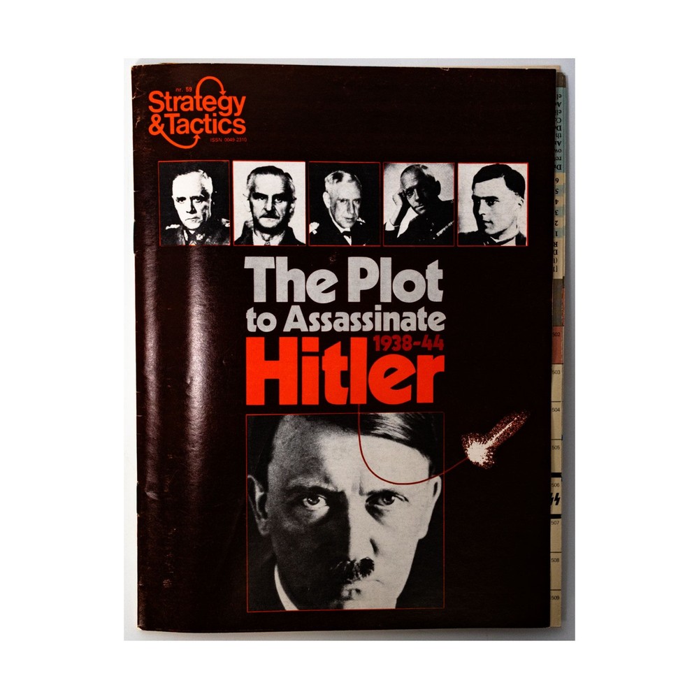 SPI Strategy & Tactics #59 w/The Plot to Assassinate _____ Mag Fair+