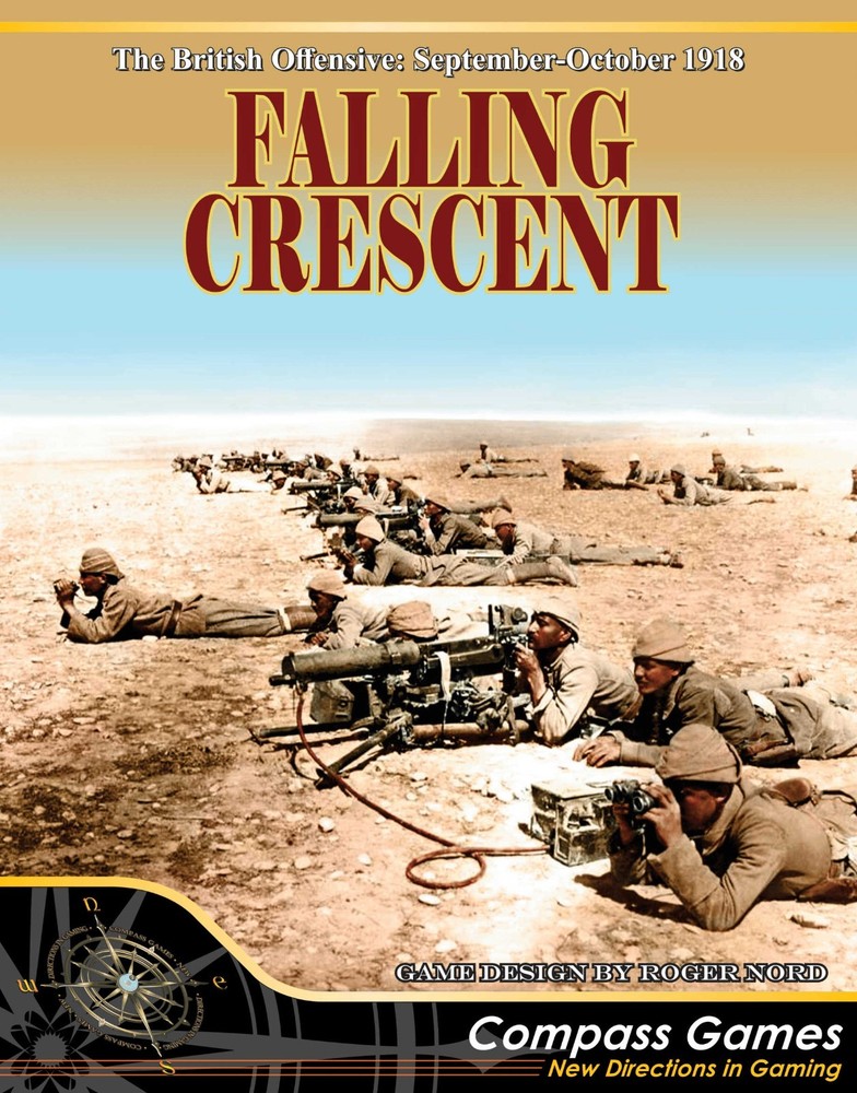 Compass Games Falling Cresent The British Offensive 1918 Factory Sealed Copy