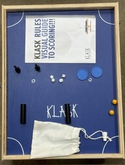 Klask Magnetic Skill Game Tabletop Board Game with Box-Preowned/Complete