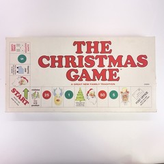 The Christmas Game- By Holiday Games -Vintage 1980 Board Game-Complete VG/VG+