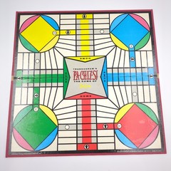 VTG 1960 Transogram Pa-Chiz-Si The Game of India Classic Pachisi Board Only