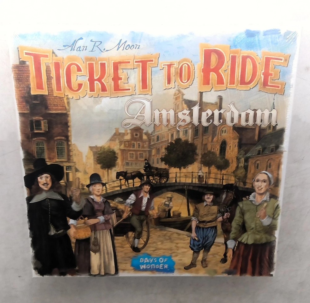 Ticket To Ride: Amsterdam board game Brand New & Sealed