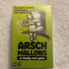 Hasbro: Arsch Mallows Card Game – A Cheeky Card Game – ARSCHMALLOWS -New Sealed