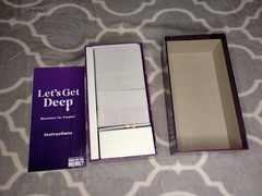 Lets Get Deep Questions For Couples Game Card Game For Date Night Opened Box