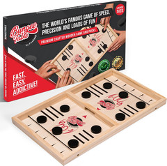 Fast Sling Puck Game – Test Your Speed and Accuracy with This Fast-Paced Wooden