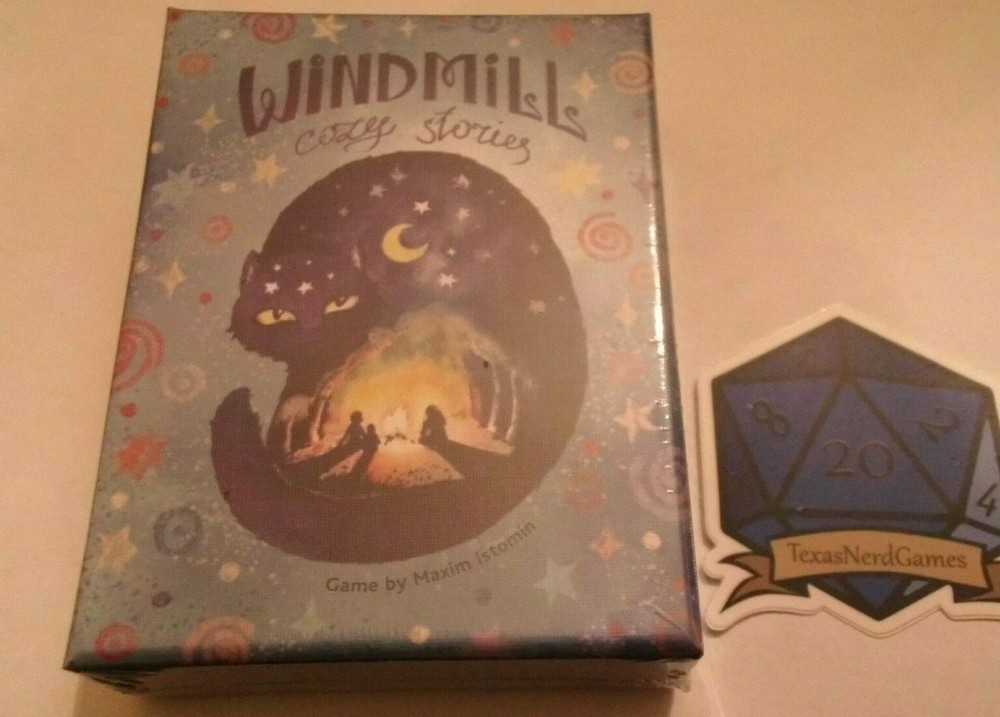 x1 Windmill: Cozy Stories Crowd Games New Sealed Board Game TexasNerdGames