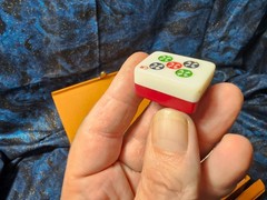 Vintage Mahjong Mah Jong Plastic 307 Resin Plastic 150 Tile Set Never Used