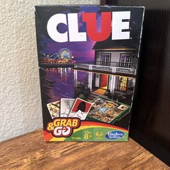 NIB Hasbro Gaming Clue Grab & Go Family Ages 8+ 3-6 Players