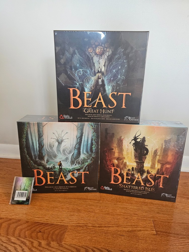 Beast, Shattered Isles & The Great Hunt: Standard – Gamefound – +promo cards
