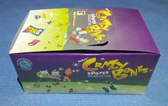 ☆ 36 SEALED PACKS GoGo’s CRAZY BONES “SPORTS” w/ DISPLAY BOX ☆ RARE FIND ☆