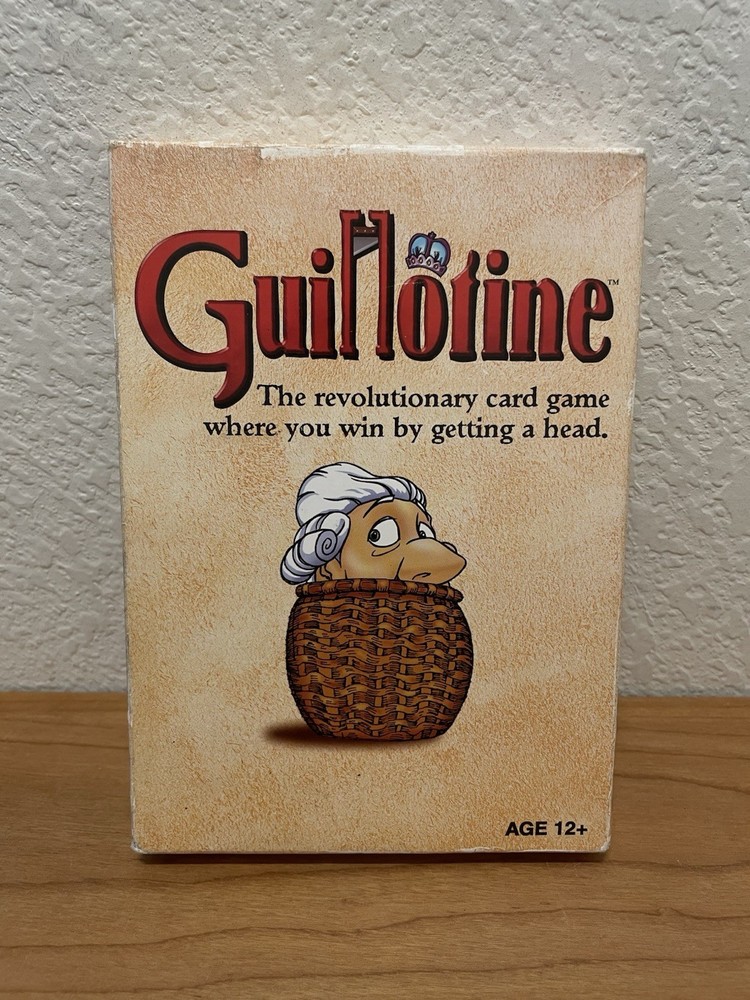 Guillotine The Revolutionary Card Game Wizards of the Coast Hasbro 2011 SEALED