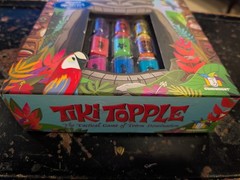 Tiki Topple Board Game by Gamewright Free Shipping
