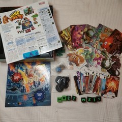 King of Tokyo Board Game Richard Garfield Complete Open Box