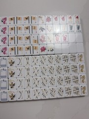 Country Club Golf Style mah Jong Tiles Set