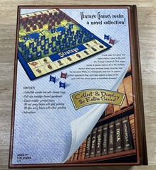 Stratego Vintage Game Collection Bookshelf Edition Wooden Box – Complete – 2005