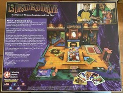 13 Dead End Drive Mystery Board Game 3-D Mansion, 2-4 Players