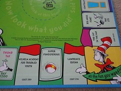 Dr. Seuss The Cat in the Hat-Opoly Late For The Sky 2003 COMPLETE ~FREE SHIPPING