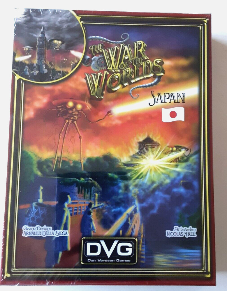 DVG War of the Worlds Japan Solitaire Wargame New in Shrink