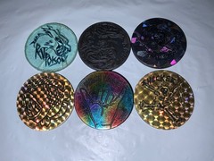 Lot of 6 Various Vintage Pogs Slammers 1990’s – Rare