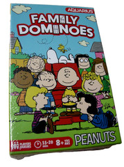 Peanuts Family Dominoes by Aquarius, 2-4 Players, 8 Years +, Brand New