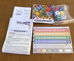 QWIXX A Fast Friendly Dice Game by Gamewright