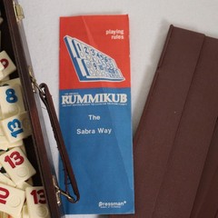 Vintage Pressman Tournament Rummikub 106 Tiles 3 Player Complete w/ Instructions