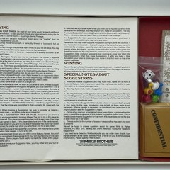 PARKER BROTHERS Clue Board Game Classic Detective Complete Vintage 1986 USA