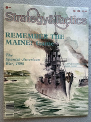 Remember the Maine game UNPUNCHED in Strategy Tactics 108; complete Spanish-Amer
