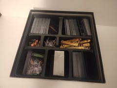 Shadowrun Crossfire Cooperative Deck-Building Fully Sleeved Complete Preowned