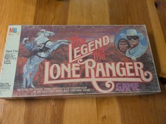 The Legend of the Lone Ranger Board Game 100% Complete Milton Bradley 1980