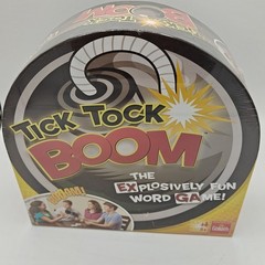 Tick Tock Boom Word Game • Family Fun • 2–12 Players • Ages 8+ • New & Sealed