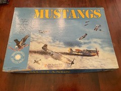 Avalon Hill Military Board Games Vintage Lot Of 3 War @ Sea, Mustang, Battle Of