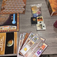 Terraforming Mars Board Game 2016 Stronghold Games Damaged Box Open Box