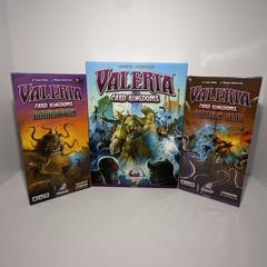 Valeria Card Kingdoms Game + Crimson Seas & Darksworn Expansions 2021 – Complete