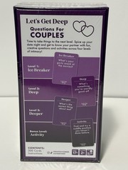 Let’s Get Deep Adult Party Game by What Do You Meme? NEW Questions for Couples