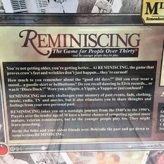 Reminiscing – The Game for People over 30 – Master Edition – NEW & SEALED