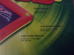 New Crayola Multi-Color Light Board W/ 10 Light Settings Ages 6 And Up
